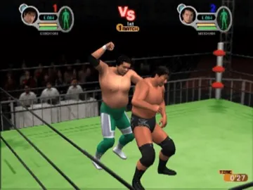 All Star Pro-Wrestling II (Japan) screen shot game playing